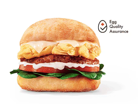 Subway Menu Canada 1 Sausage & Egg
