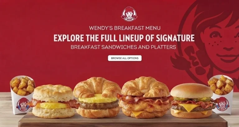 Wendy's Breakfast Menu 4 Wendy's Breakfast Menu