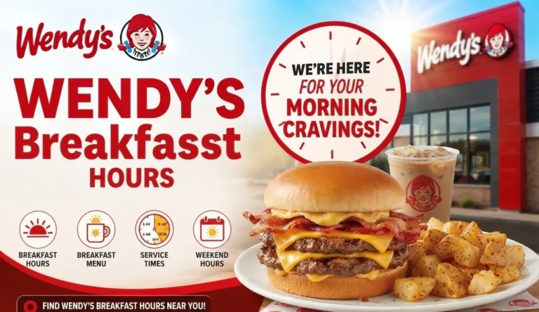 Wendy's Breakfast Hours 2 Wendy's Breakfast Hours