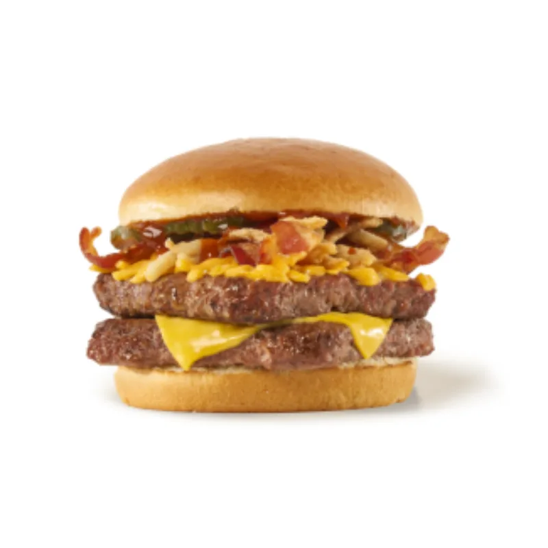 BBQ Bacon Melt Double Cheeseburger