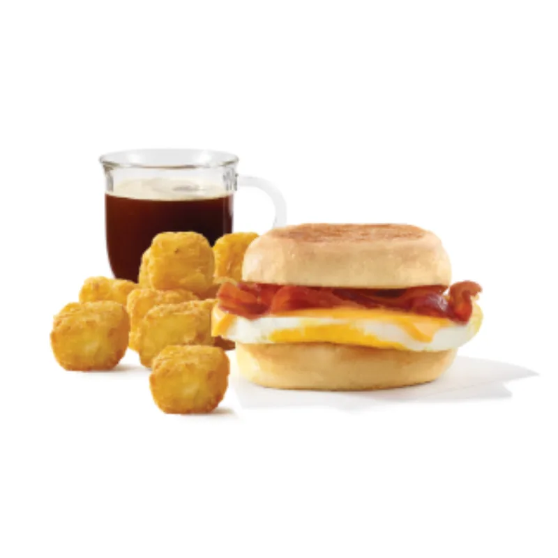 Classic Bacon, Egg & Cheese Sandwich Combo