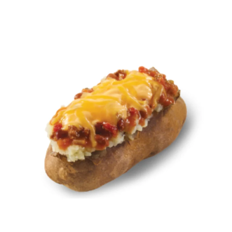 Chili Cheese Baked Potato