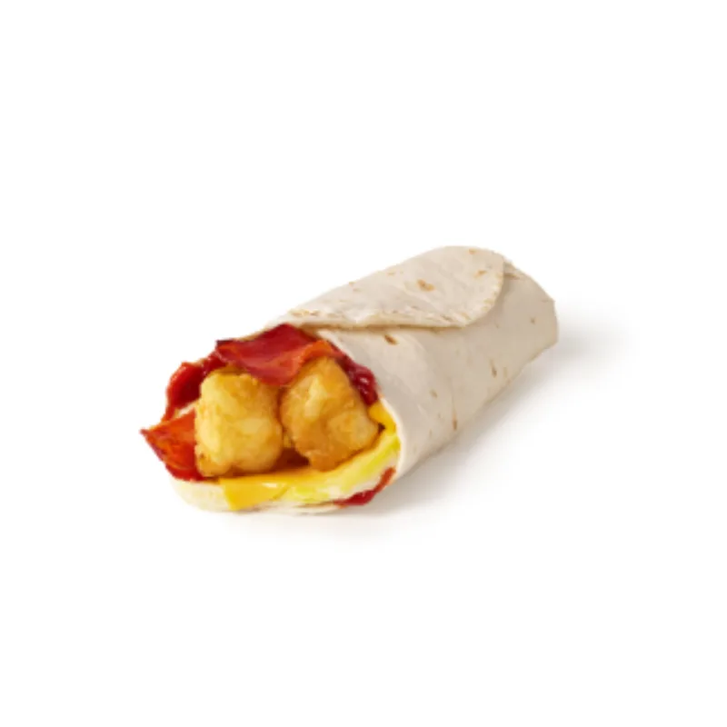 Bacon Breakfast Wrap, Heinz Ketchup