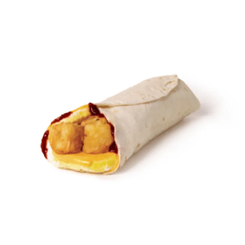 Egg & Cheese Breakfast Wrap, HP Brown Sauce