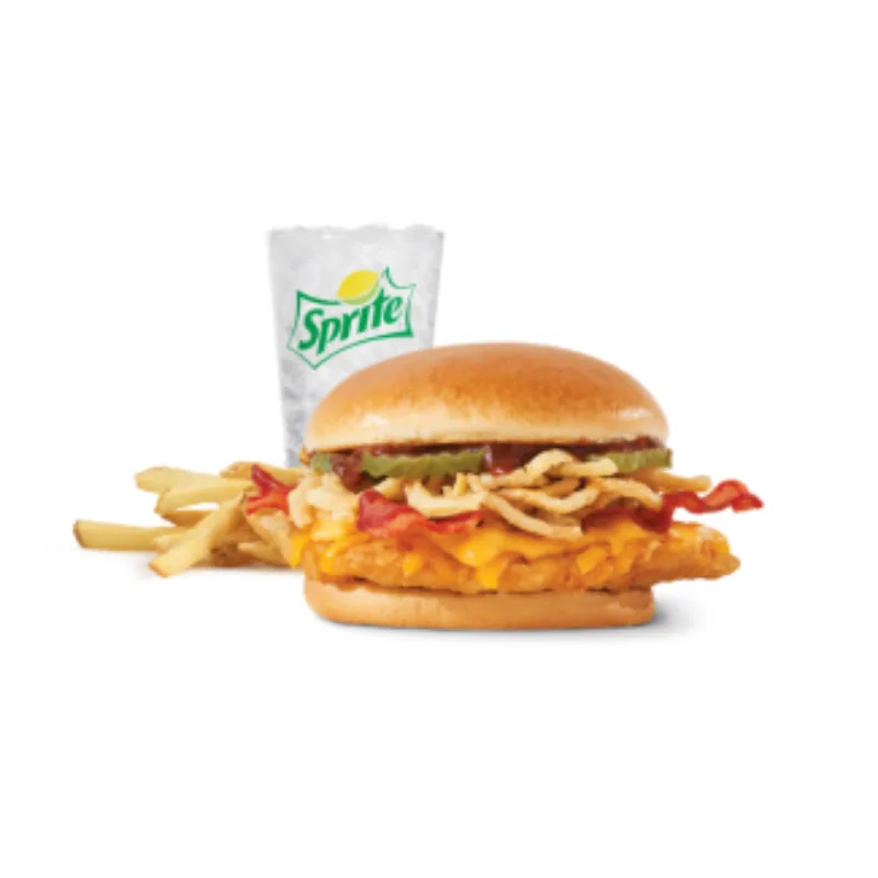 BBQ Bacon Melt Spicy Chicken Sandwich Combo