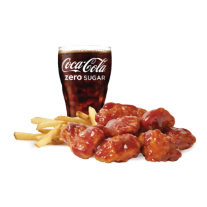 10 Pc BBQ Saucy Classic Nuggets Combo