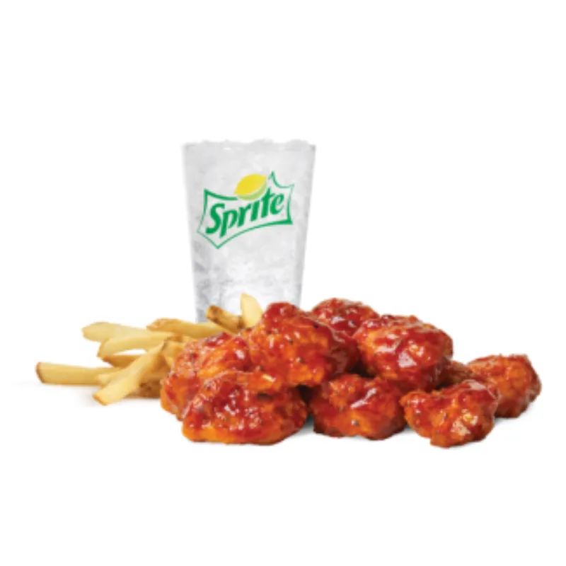 10 Pc BBQ Saucy Spicy Nuggets Combo